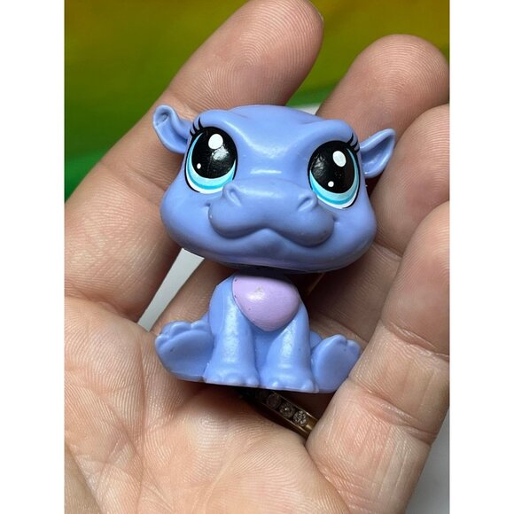 LPS Hippo Littlest Pet Shop - Picture 1 of 3